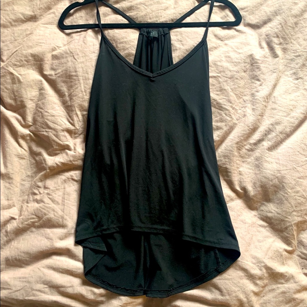 Cute black tank!
